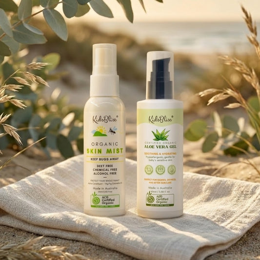 ACO Certified Organic Outdoor Bundles | Midge Defense & Wild Shield | KidsBliss