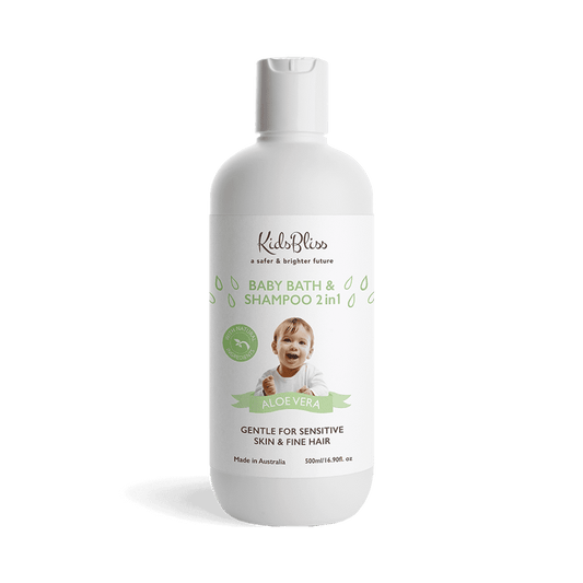 Baby Bath & Shampoo 2 in 1 - Aloe Vera 500ml