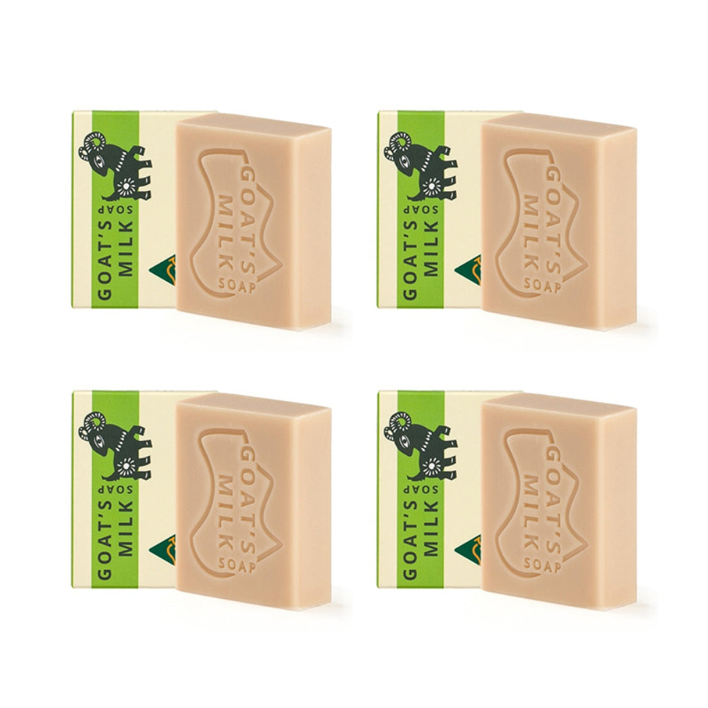 Bulk Buy | Family Skincare: Goat Milk & Organic Shea Butter Soap (3x or 4x Multi-Packs)