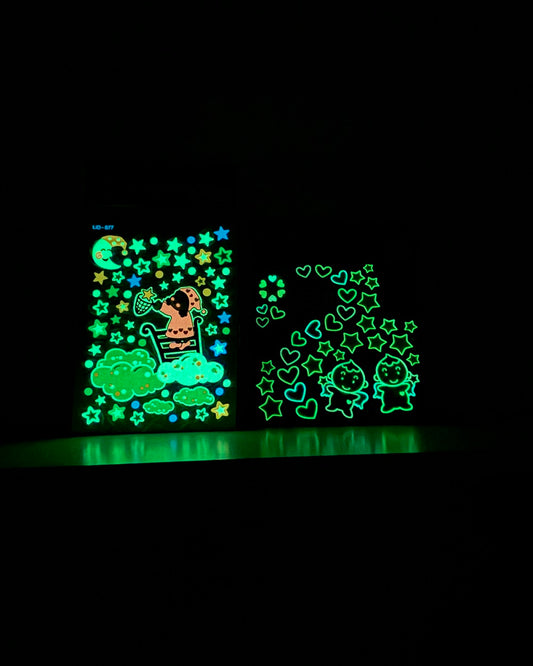 Removable Glow & Play Stickers – Holiday Surprise