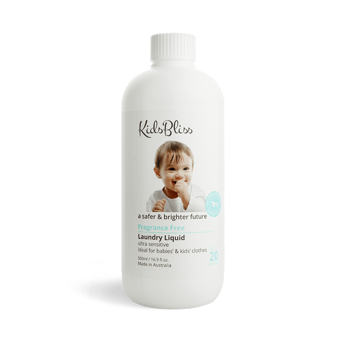 All-Natural Eco Laundry Liquid Fragrance Free - 500ml
