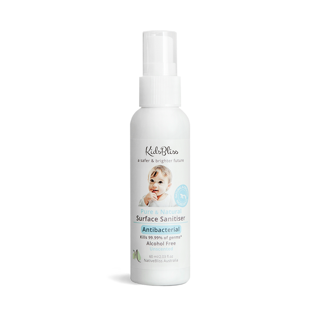 Surface Sanitiser - 60ml Unscented