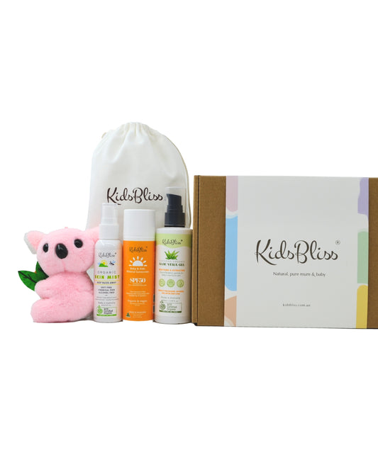 kidsbliss cool summer trio summer essentials grey