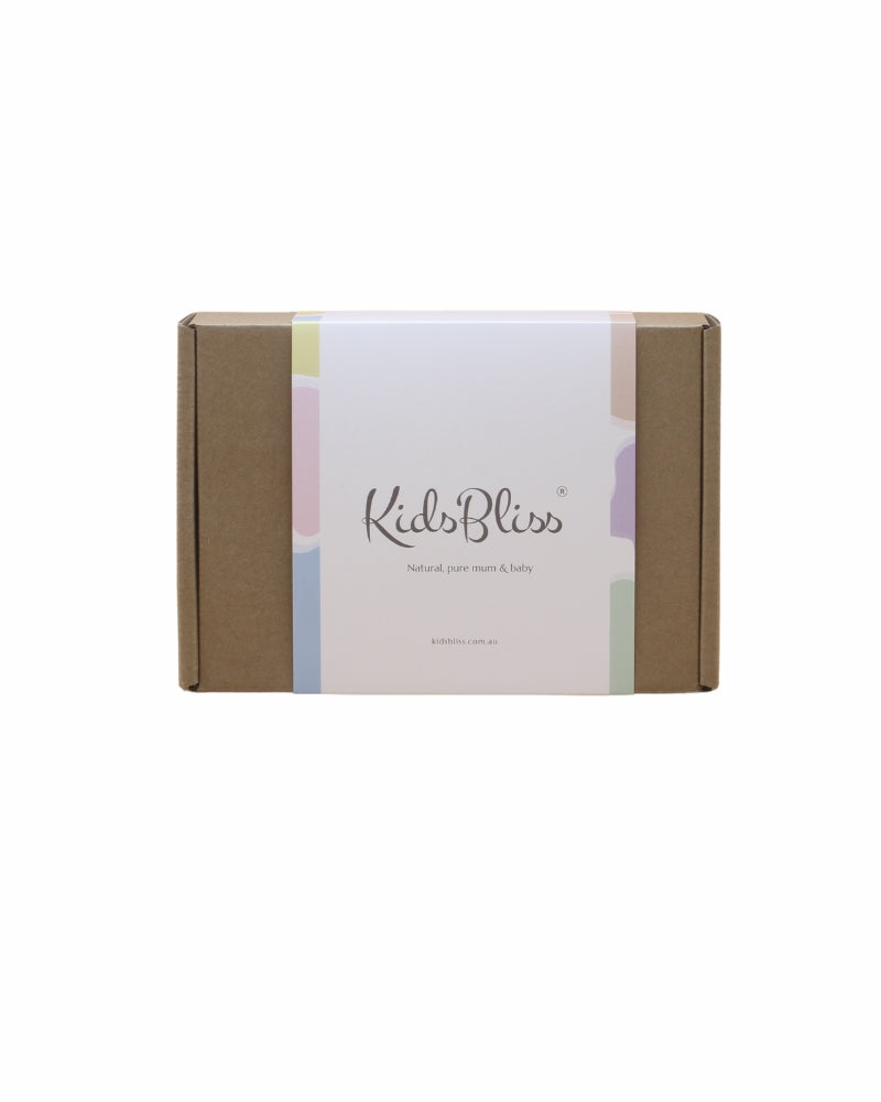 Baby Koala Gift Box | Hand Made Goat Milk Soap Gift Box with colorful packaging and KidsBliss branding.