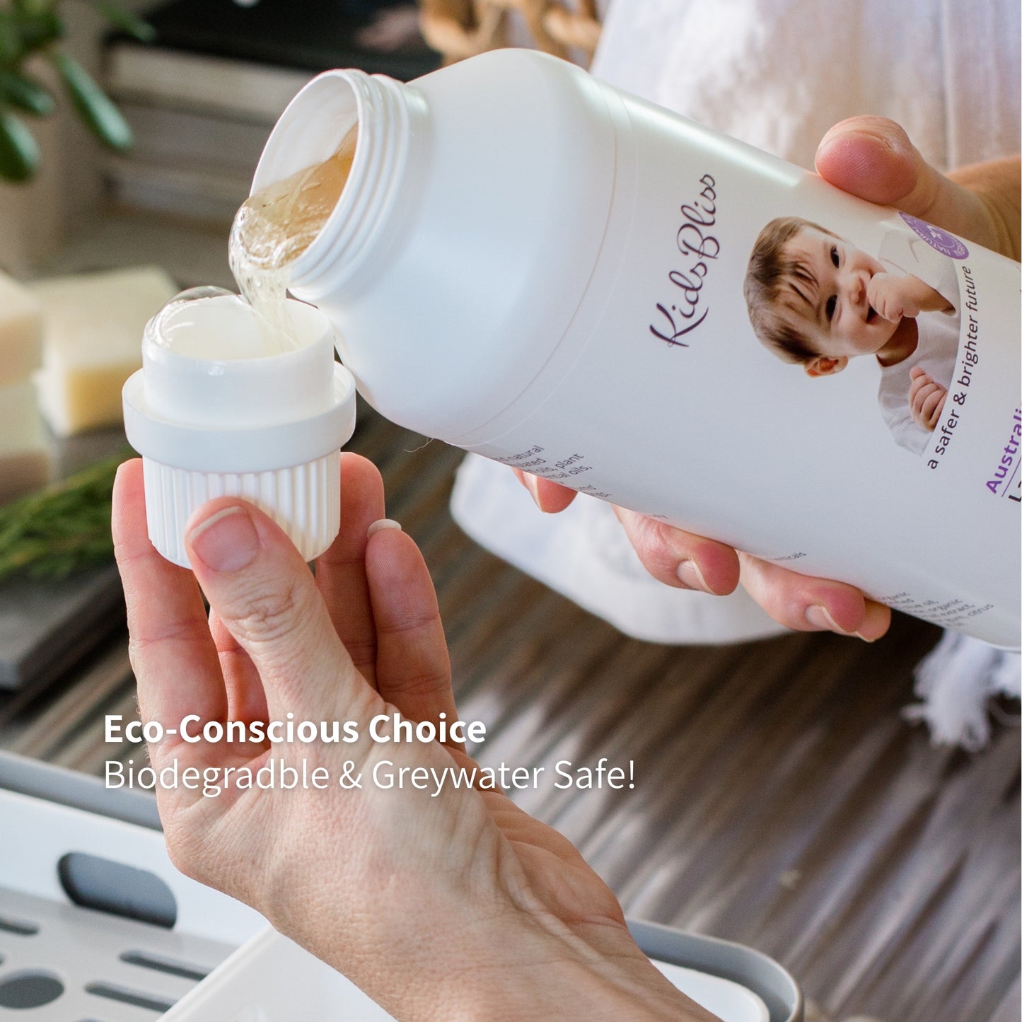 All-Natural Eco Laundry Liquid - Australian Lavender 1L