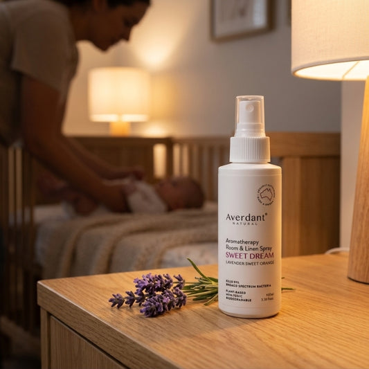 Averdant Natural Aromatherapy Room & Linen Spray - Sweet Dream 100ml with lavender and sweet orange essential oils.
