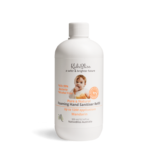 Alcohol-Free Foaming Hand Sanitiser - Mandarin 300ml Refill