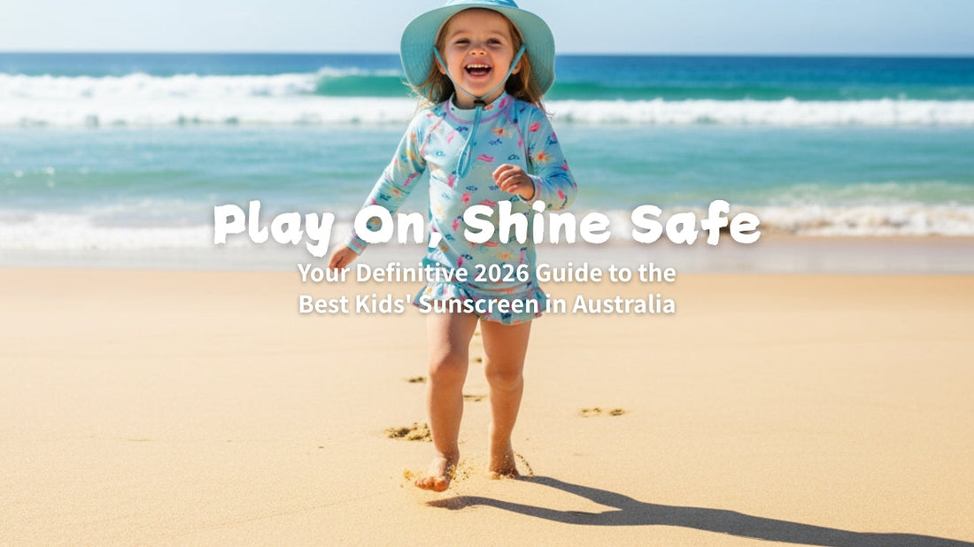 A happy girl on the beach - Your Definitive 2026 Guide to the Best Kids' Sunscreen in Australia