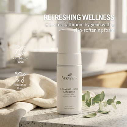 Averdant Alcohol Free Foaming Hand Sanitiser The Bliss Shelf