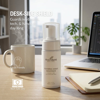 Averdant Alcohol Free Foaming Hand Sanitiser The Bliss Shelf