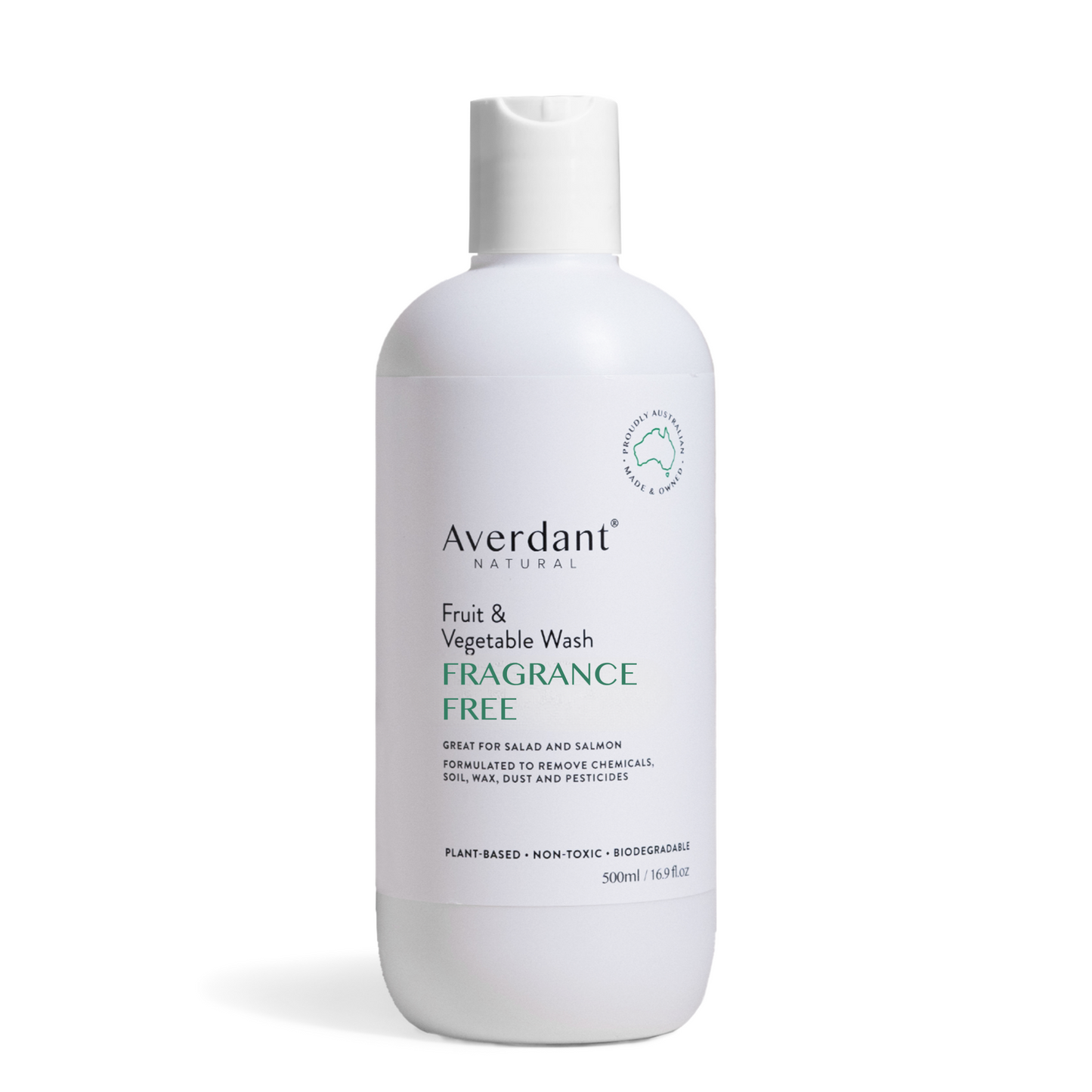 Averdant Fruit& Vegetable Wash 500ml Fragrance Free