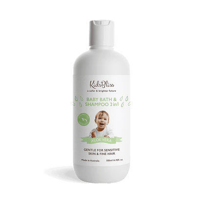 Baby Bath & Shampoo 2 in 1 - Aloe Vera 500ml