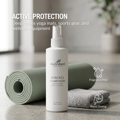 Averdant Surface Sanitiser 225ml Unscented the Bliss Shelf