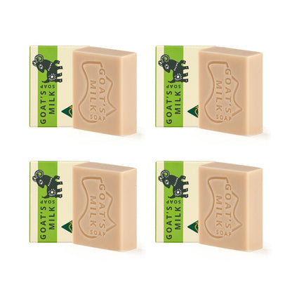 Bulk Buy | Family Skincare: Goat Milk & Organic Shea Butter Soap (3x or 4x Multi-Packs)