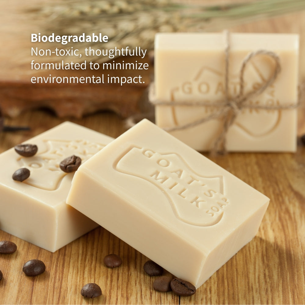 Bulk Buy | Goat Milk Soap with Organic Shea Butter 100g x3