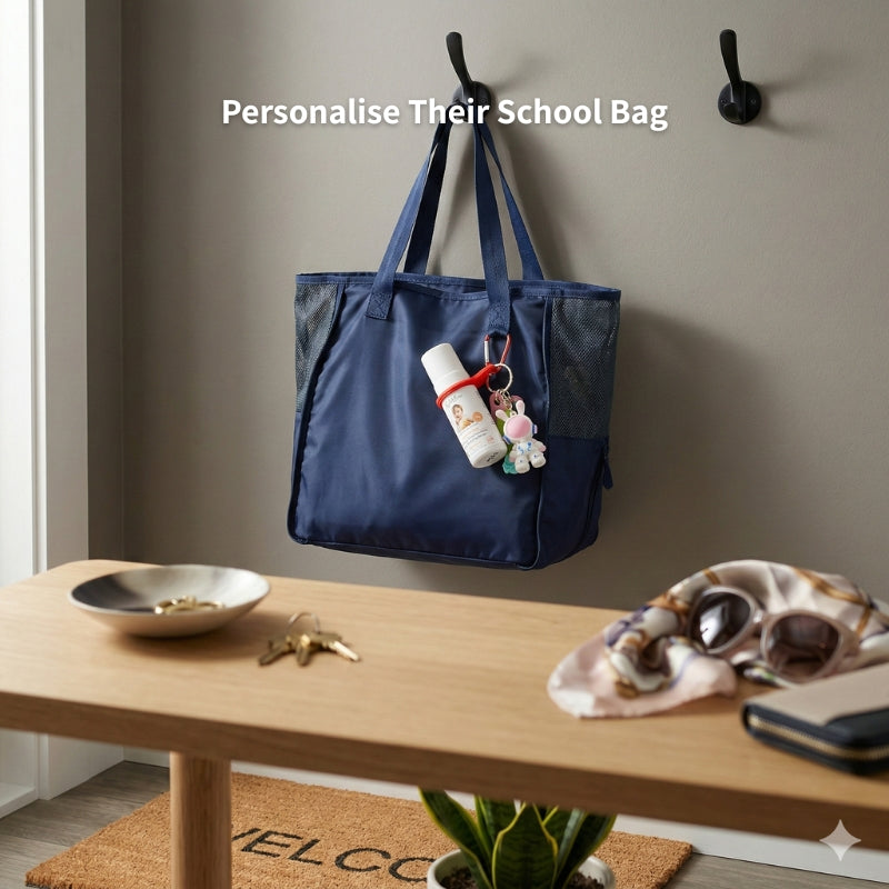 Play-Safe Sensory Charm Set: Astronaut & Pop-it Strap