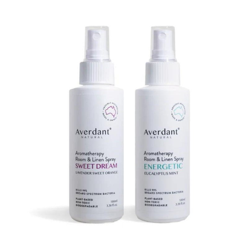 Averdant Natural Aromatherapy Room & Linen Spray Duo