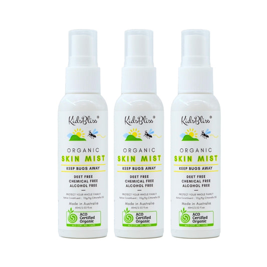 KidsBliss Bulk Buy: Certified Organic Insect Repellent (3-Pack) The Bliss Shelf