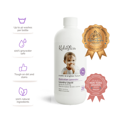 All-Natural Eco Laundry Liquid - Australian Lavender 500ml