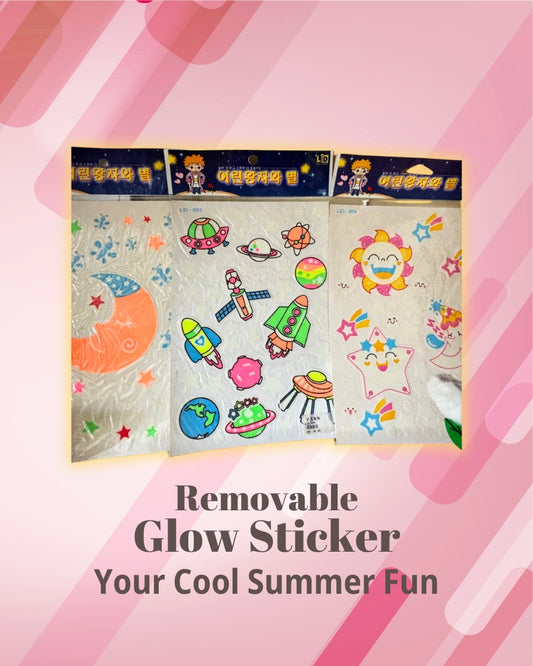 Removable Glow & Play Stickers – Holiday Surprise