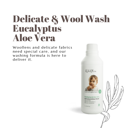 Delicate & Wool Wash - Eucalyptus Aloe Vera 1L