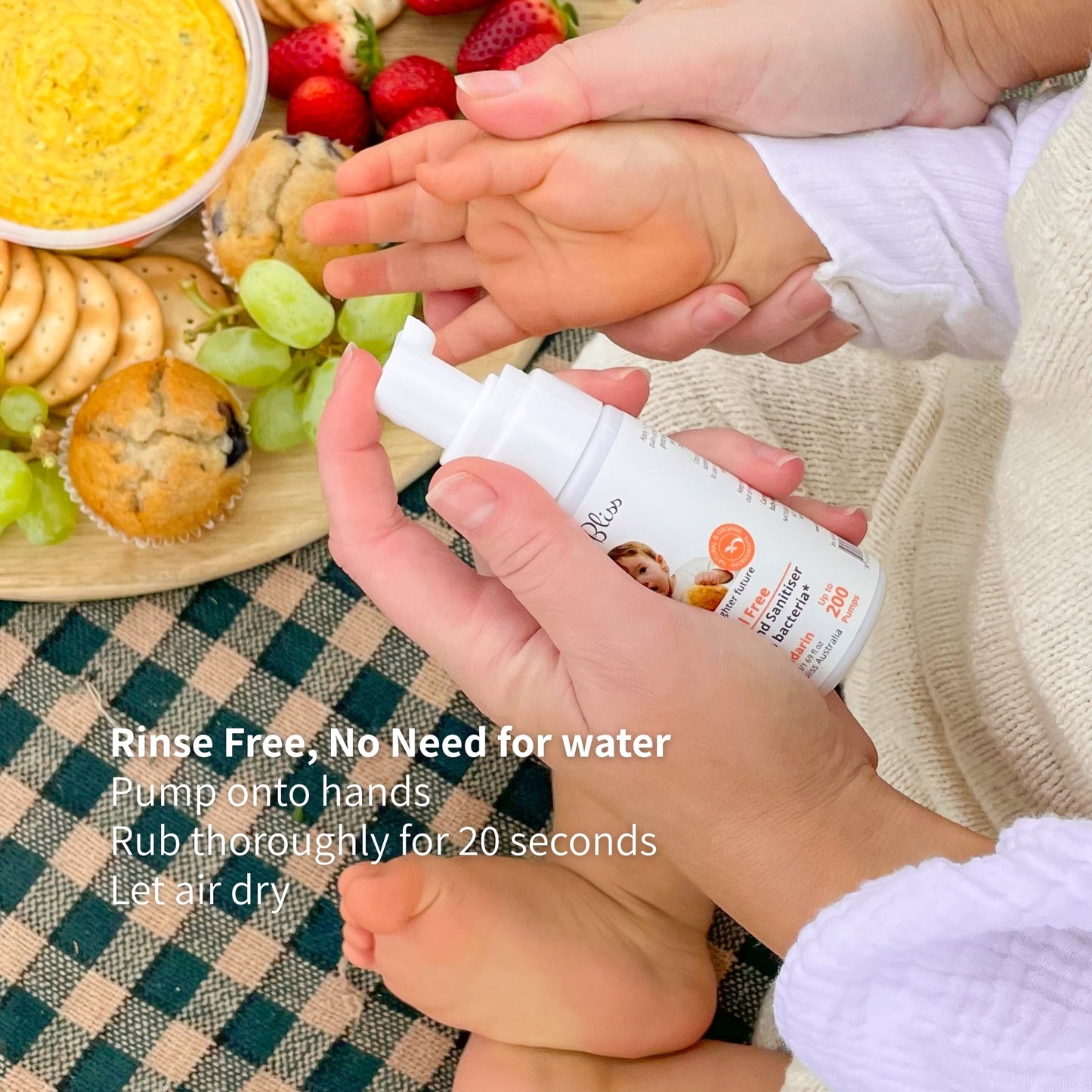 Alcohol-Free Foaming Hand Sanitiser