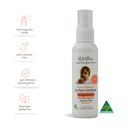 Bulk Buy | Surface Sanitiser - 60ml x3 Mandarin