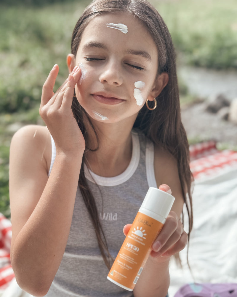 kidsbliss baby safe mineral sunscreen spf50 