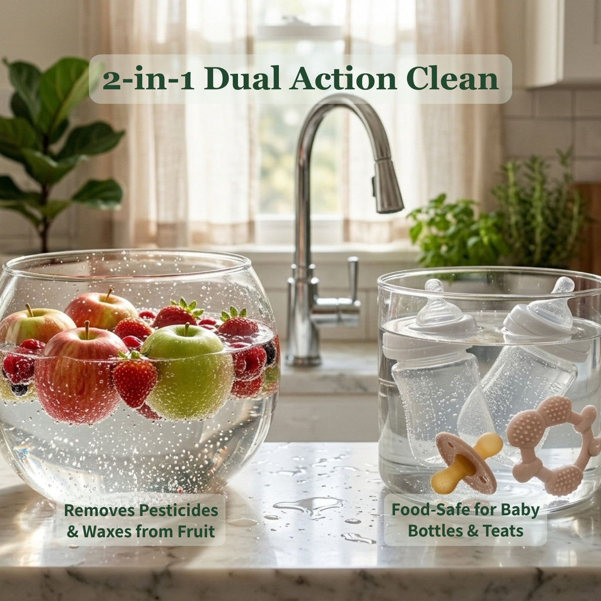 Fruit & Vegetable Wash Fragrance Free 500ml