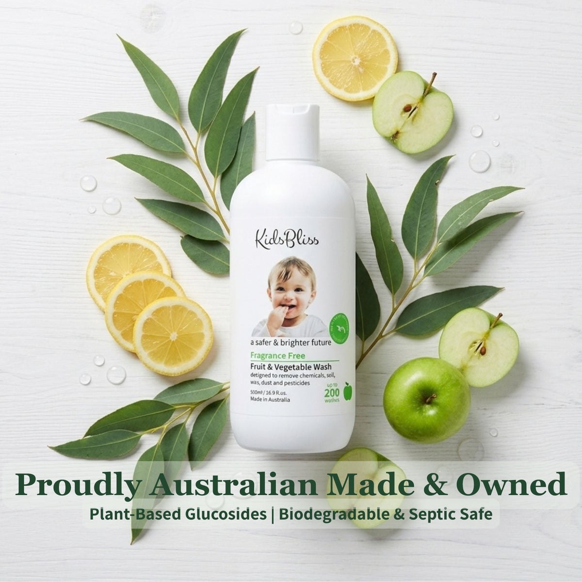 Fruit & Vegetable Wash Fragrance Free 500ml