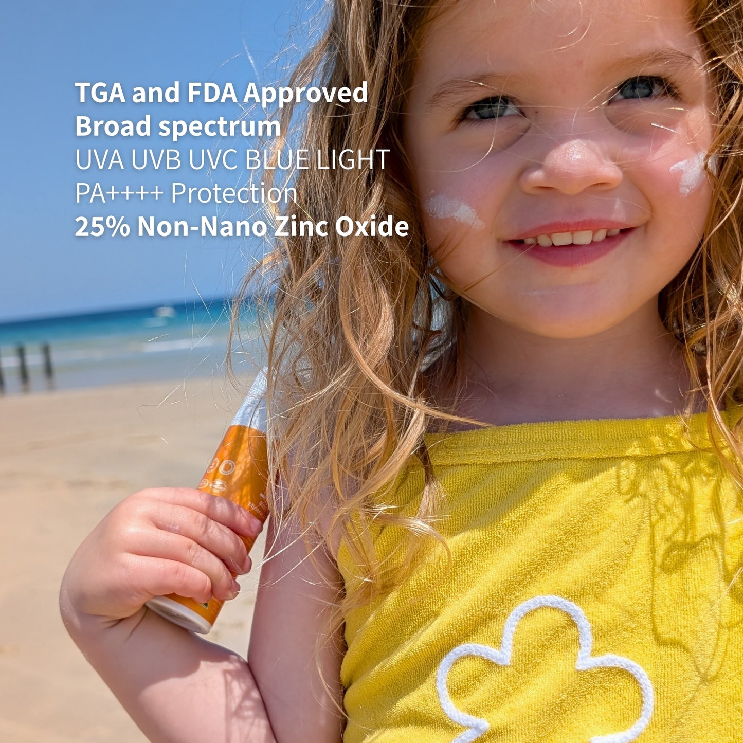 Organic Baby & Kids Mineral Sunscreen SPF50 70g