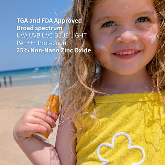 Organic Baby & Kids Mineral Sunscreen SPF50 70g