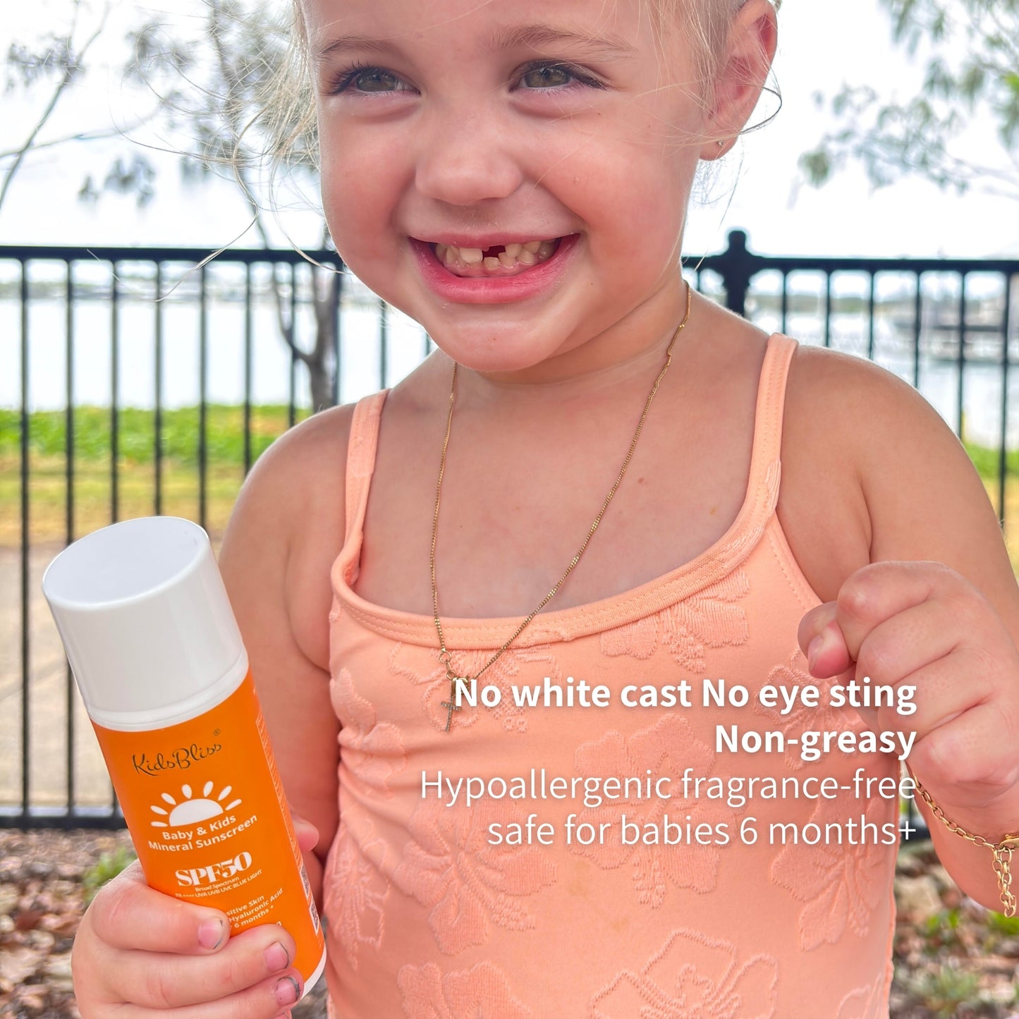 Organic Baby & Kids Mineral Sunscreen SPF50 70g