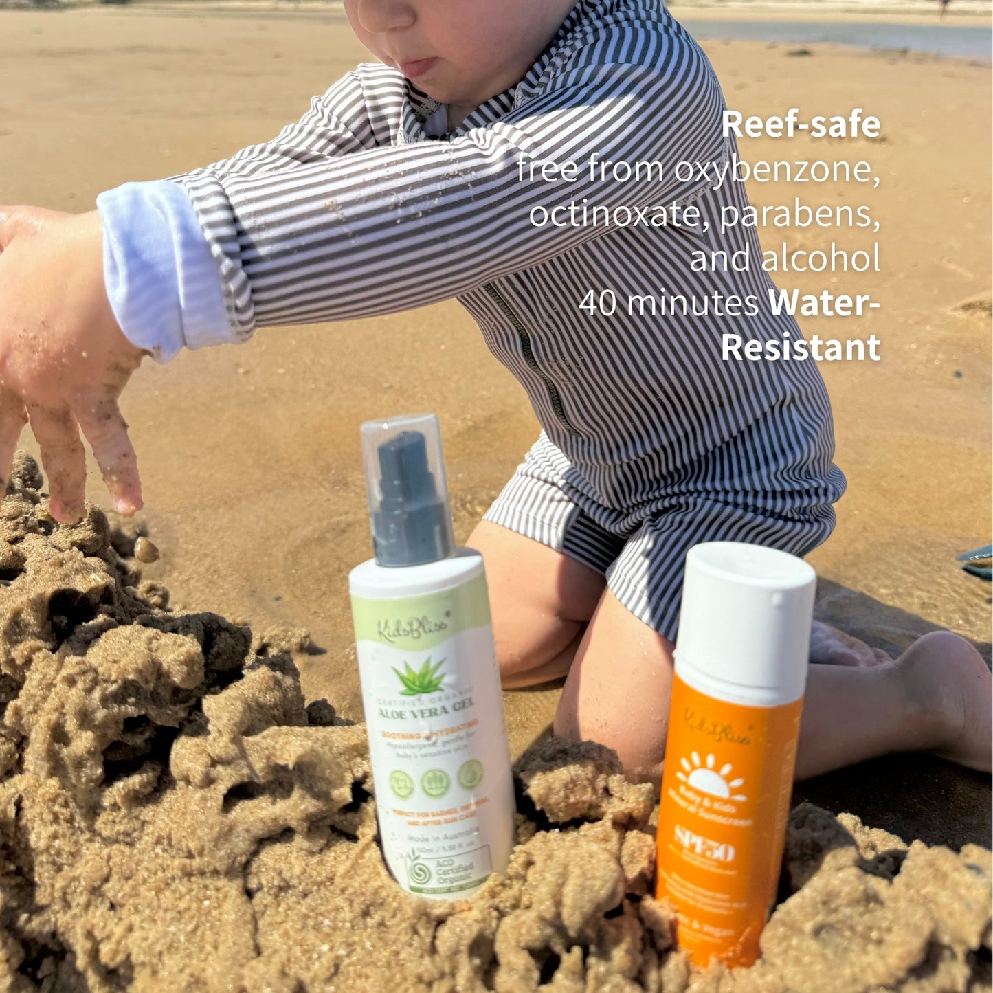 Organic Baby & Kids Mineral Sunscreen SPF50 70g