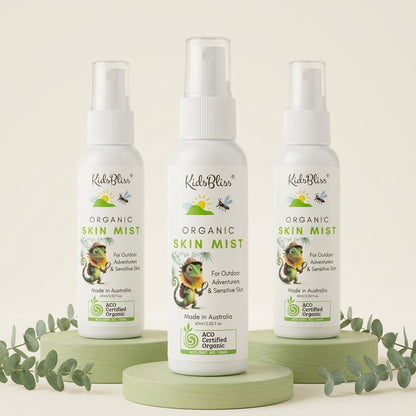 Bulk Buy: Certified Organic Outdoor Skin Mist (3-Pack)