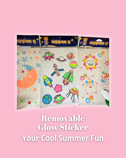 Removable Glow & Play Stickers – Holiday Surprise