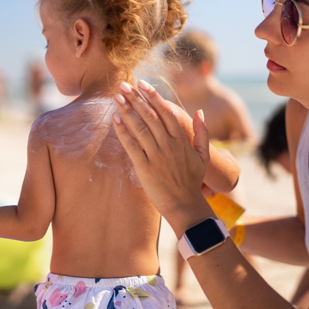 Baby safe mineral sunscreen