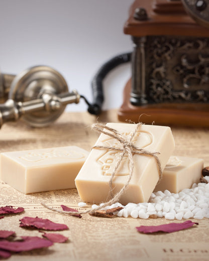 nativebliss goat milk soap with organic shea butter coffee