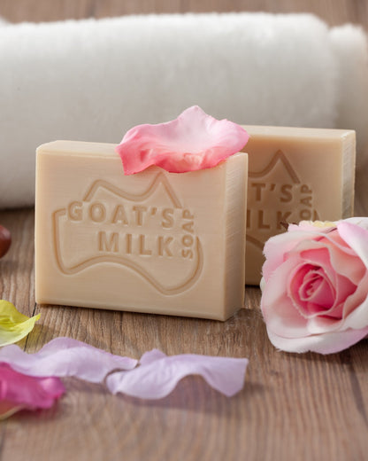 nativebliss goat milk soap with organic shea butter flower