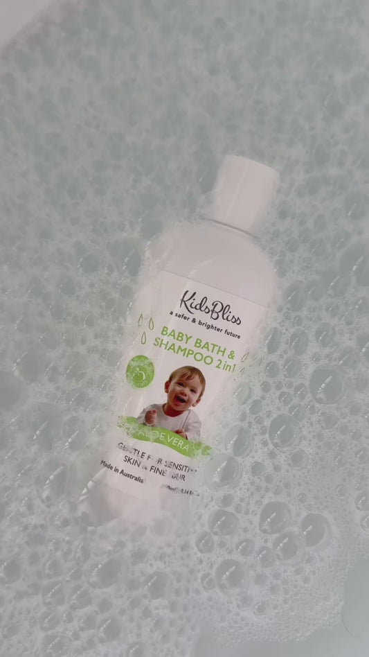 KidsBliss Baby Bath & Shampoo 2in1