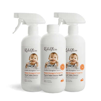 Bulk Buy | Toy & Table Cleaner - 500ml x3 - Natural and non-toxic cleaner for kids' items.