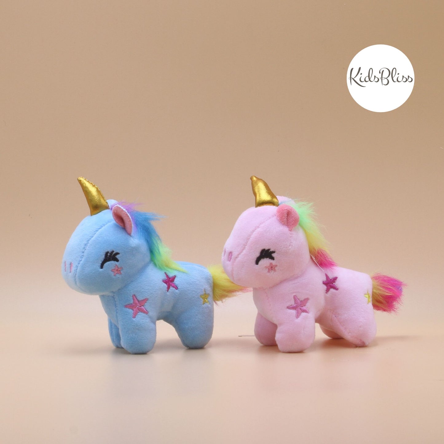 whimsical plush toy unicorn